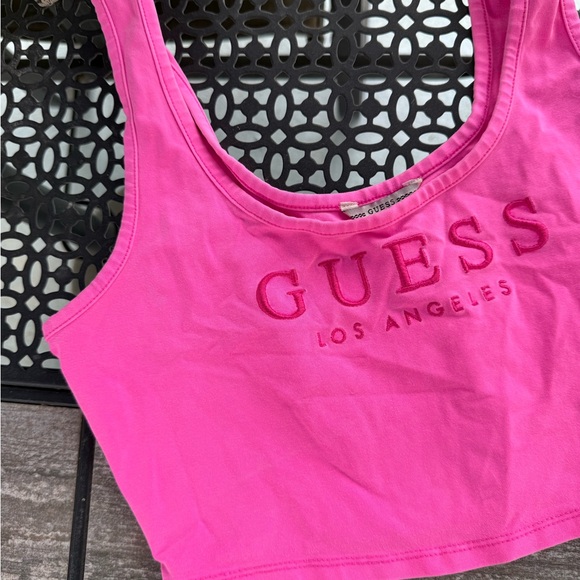GUESS Pink Tank🤍 - Picture 2 of 3